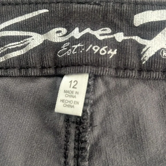 Seven ultra high rise skinny corduroy pants - Picture 7 of 9
